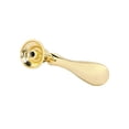 thumbnail image 6 of Utopia Alley 5pcs Danbury Cabinet Ring Pull Knob - Decorative Cabinet Drop Pull Knobs for Cabinets and Drawers - Vintage Cabinet Hardware with Hand Finished Polished Gold - Pull Knobs 2.7", 6 of 6