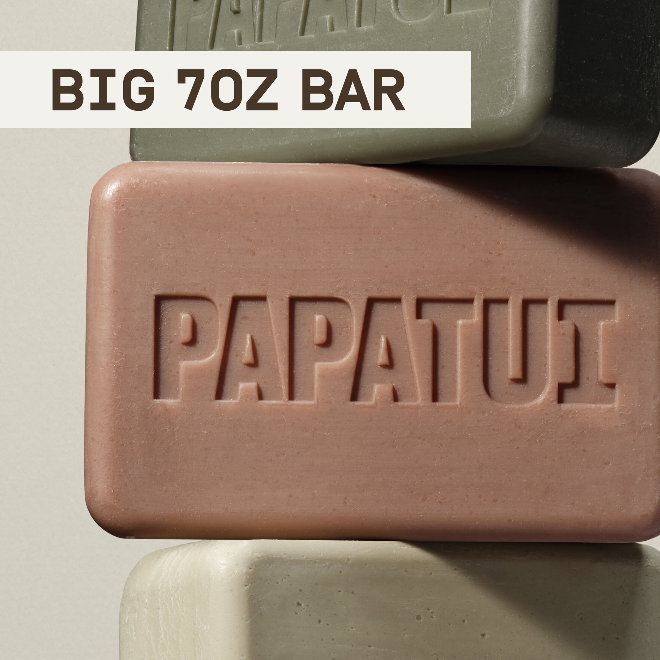 (2 pack) Papatui Enriching Men's Bar Soap, Lush Coconut, 7oz