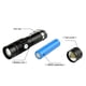 thumbnail image 4 of Lámpara Linterna de 400 lm, luz de antorcha impermeable, iluminación de senderismo con zoom (sin batería), 4 of 7