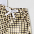 thumbnail image 4 of Yindaity Boy Summer Outfits Toddler Baby Boy Summer Clothes T Shirt Elastic Waist Pockets Shorts Set(White,6-12 Months), 4 of 6
