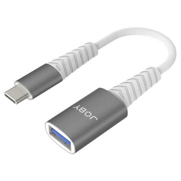 JOBY USB Type-C to USB 3.0 Type-A Adapter, Space Gray