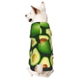 thumbnail image 1 of Fotbe Avocado Sudadera con Estampado para Perros Pequeños – Suéter con Capucha para Mascotas, Tela Suave de Forro Polar con Bolsillo-Large, 1 of 7