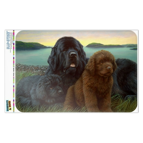 Newfoundland Dogs Puppies Countryside Home Business Office Sign