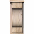 thumbnail image 2 of 7 1/2"W x 10"D x 18"H Newport Smooth Corbel w/Backplate, Douglas Fir, 2 of 9