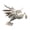 Mid-Size Unicorn Edition, variant on 3D Metal Puzzle Mythical Horse Model Kit, 130PCS DIY Stainless Steel Assembly Mechanical Horse Building Set, Futuristic Desktop Decoration for Adults