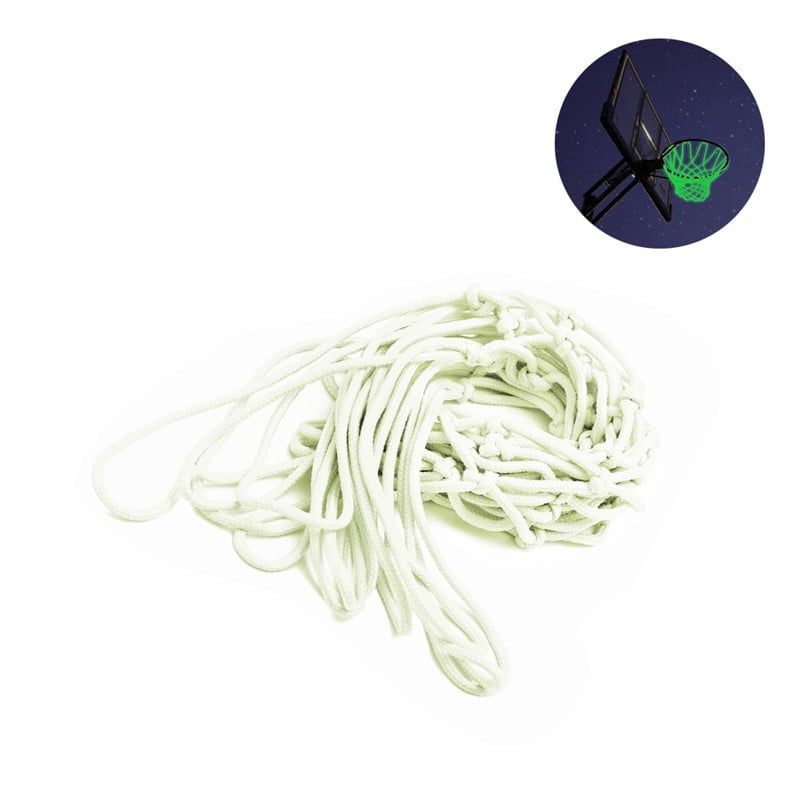 Light Up Basketball Net Heavy Duty Basketball Net Replacement Outdoor Shooting Trainning Glowing Light Luminous Basketball Net