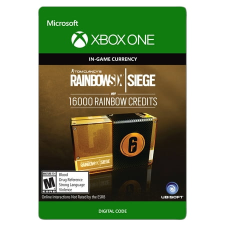 Tom Clancy's Rainbow Six Siege Currency pack 16000 Rainbow credits - Xbox One [Digital]