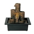 thumbnail image 1 of Fuente de agua Zulema Mini decoración de oficina Jardín 23x17.5x23.5cm cascada de fuente interior, 1 of 8