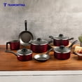thumbnail image 4 of Batería de Cocina Tramontina Turim en Aluminio con Antiadherente Starflon Max 16 piezas Rojo, 4 of 4