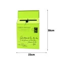 thumbnail image 3 of YAOMOBB School Suggestion Box Rustic Style Mailbox Suggestion Box Wall Mounted Secure Vibrant Color Workplace Feedback Box with Locking, 3 of 6