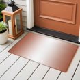 thumbnail image 4 of 2x3 Ft Entryway Area Rug, Dark Orange Ombre Kitchen Rug Runner Washable Floor Mat, Modern Gradient Abstract Art Non Slip Indoor Door Mat Throw Carpet for Bathroom Living Room Bedroom, 4 of 8