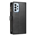 thumbnail image 3 of Funda tipo cartera de PU para Samsung A72 4G 5G con cordón, ranura para múltiples tarjetas, protección total, estilo retro, PU+TPU, 3 of 5