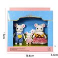 thumbnail image 3 of Juguete Familiar Conejo Peluche Figura Esponjosa Bonita Regalo Interactivo 3 Uds para Niñas, 3 of 9