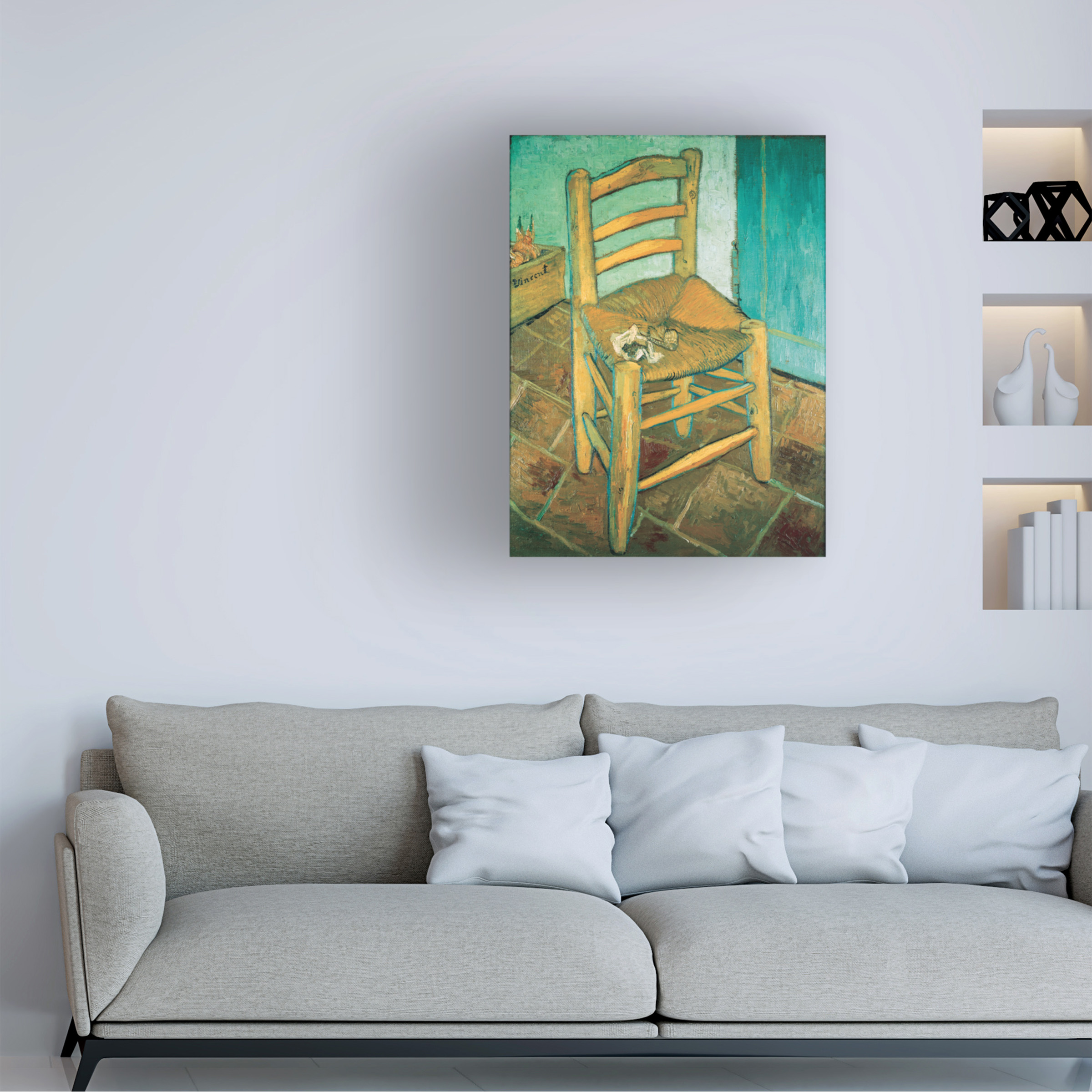 Vincent van Gogh 'Vincent's Chair' Canvas Art