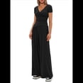 thumbnail image 3 of Conjuntos de 2 Piezas para Mujer para Estar en Casa en Otoño, Camisetas con Cuello Redondo y Pantalones Anchos, Conjuntos Casuales A Juego. Negro M, 3 of 8