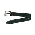 thumbnail image 2 of CTM  Leather Croc Print Dress Belt with Clamp On Buckle (Men Big & Tall), 2 of 3