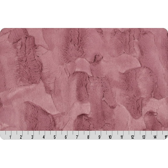 Minky Luxe Cuddle® Hide Wild Rose (1yard)