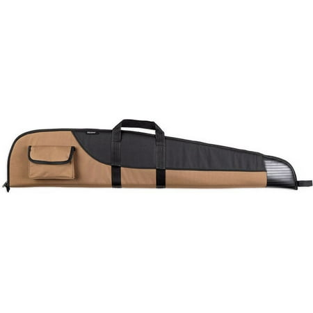 Bulldog Cases & Vaults Superior Rifle Case 44 Blk W/ Tan Acces Pocket