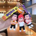 thumbnail image 4 of LLavero de Anime Slam Dunk, llavero de figura Kawaii, bonito Sakuragi Hanamichi, llavero de Gel suave, regalo colgante para hombres, mujeres, amigos, 4 of 4