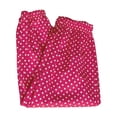 thumbnail image 2 of NAISIBABY Girls Jogger Pants, Polka Dot Cotton Lightweight Elastic Waist Summer Cute Casual Pants Red 1T, 2 of 3