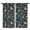 DarkBlue Dinosaurs Words, variant on Blackout Kids Curtains,DarkBlue White Dinosaurs Plants Pattern Childrens Insulated Curtains Set Of 2,Bedroom Essentials,Toddler Room Decor 42"x54"