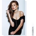 thumbnail image 4 of Diamond Tassel Jewelry Set, Rhinestone Stretch Bracelet Long Chandelier Tassel Dangle Earrings Plated Gothic Long Choker Tassel Necklaces, 4 of 4