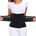 thumbnail image 1 of Abdominal Binder, Postpartum Belly Band With Lightweight Fabric And Breathable Material, Double Pull Mechanism Ensures Secure Compression For Women's, 1 of 5