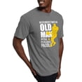 thumbnail image 4 of CafePress - Old Man With A Pickleball Paddle T Shirt T Shirt - Mens Comfort Colors Shirt, 4 of 5