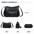 thumbnail image 4 of GAEKEAO Crossbody Bags for Women Floral Travel Crossbody Purses Leather Handbags Medium Shoulder bag with Adjustable Strap, 4 of 7