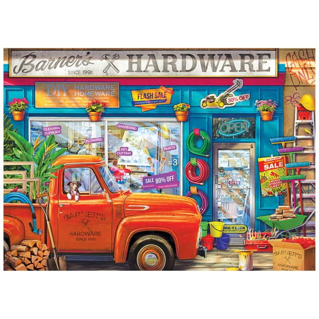 RoseArt Colorluxe 2000-Piece Stamp Collection Jigsaw Puzzle