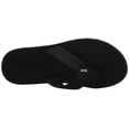thumbnail image 4 of Teva Voya Flip Women's Bar Street Thong Sandal in Black Size 9, 4 of 5