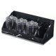 thumbnail image 2 of Organizador de baño con 5 compartimentos para cepillos de dientes, duradero, para uso doméstico. Negro, 2 of 9