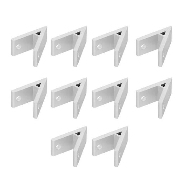 Aluminium Angle Corner, Practical 10Pcs 45° Angle Connector For Replacement Needs 3030-45°