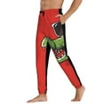 thumbnail image 3 of Kdxio Cool Crocodile With Sunglasses Pattern Joggers,Sweatpants for Men with Pockets-XX-Large, 3 of 5