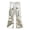 Silver, variant on BLVB Girls Shiny Flare Pants Loose Fit Dance Bell Bottoms Elastic Waist Sparkly Wide Leg Trousers for Toddler Kids(Silver,14-15Years)