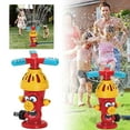 thumbnail image 4 of Water Sprinklers Outdoor Toy for Kids, Fire Hydrant Toddler Play Equipment Outside Activities for Backyard Lawn Attaches to Garden Hose Fun Toys - C, 4 of 8