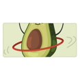 thumbnail image 2 of Disketp Avocado1 Gaming Mouse Mat Long Extended Mouse Pad Desk Mat Non-Slip Rubber Mice Pads Stitched Edges(315.5 x 16 x 0.12 Inches), 2 of 8