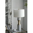 thumbnail image 7 of 15x15x30" Cement With Metal Table Lamp, 7 of 7