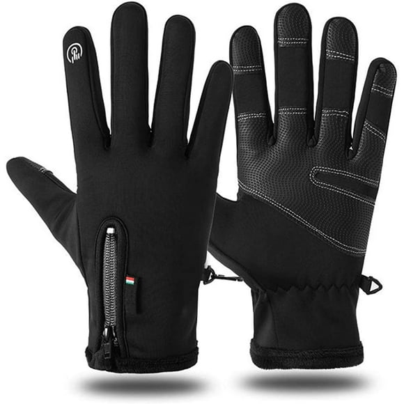 Winter Warm Touchscreen Gloves Thermal Gloves Waterproof Polar Fleece Lined Gloves Thicken Windproof Cycling Gloves