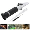 thumbnail image 4 of Refractometer, 0-28% Range Food Salt Meter Hand-Held  for Agriculture for Aquarium for Ocean Monitoring, 4 of 8