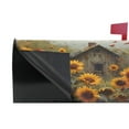 thumbnail image 4 of Ryvnso Mailbox Cover Magnetic Cardinal with Sunflowers Mailbox Wrap Large Size 25.5x21 Inch, 4 of 8