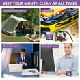 thumbnail image 6 of Purple Toothpaste Tablets For Teeth Color Correction 30pcs Grapes Mint Flavor, 6 of 8