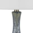 thumbnail image 3 of 25 Inch Onion Table Lamp with Ribbed Texture and Dimmer, Distressed Stone- Saltoro Sherpi, 3 of 5