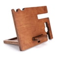thumbnail image 3 of Estante multifuncional de bambú amistoso del almacenamiento de las gafas de reloj del tenedor del teléfono móvil de Eco, 3 of 8