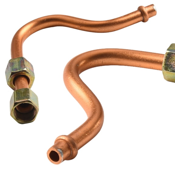 1Pc 7 Shaped Small Aluminum Air Compressor Exhaust Tube Replacement Pump Pipe A