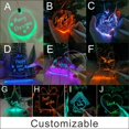 thumbnail image 3 of Nombre personalizado decoraciones navideñas acrílico colorido luminoso decoración navideña suministros regalo de Navidad, 3 of 4