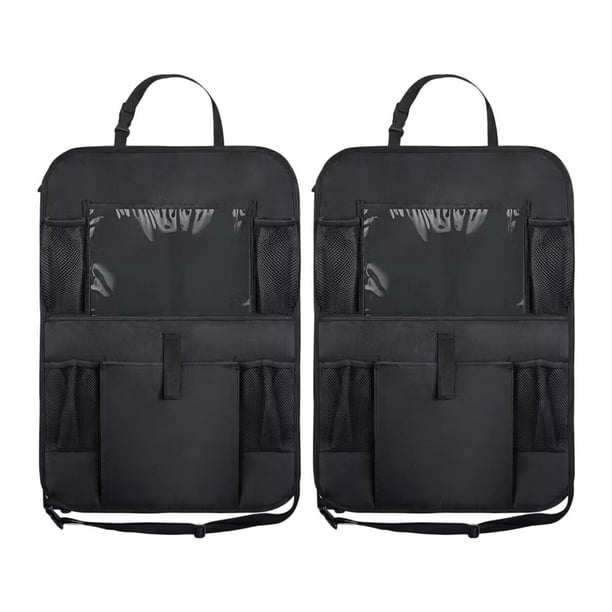 Bolsa organizadora genérica para el asiento trasero del coche, impermeable, accesorios de viaje, patada Bolsillos grandes