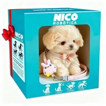 2025 New Robot Dog That Acts Like a Real Puppy Walking Stuffed Dog, Walking, Barking, Tail Wagging