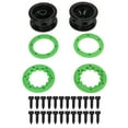 thumbnail image 1 of Bujes de coche sobre orugas RC, 2 juegos de bujes de neumáticos para vehículos RC, bujes de ruedas para ZD Racing, diseño personalizado, 1 of 14