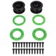 thumbnail image 1 of 2 juegos de bujes de neumáticos para vehículos RC, bujes de rueda hexagonales para vehículos todoterreno del desierto para ZD Racing DBX 10, 1 of 8